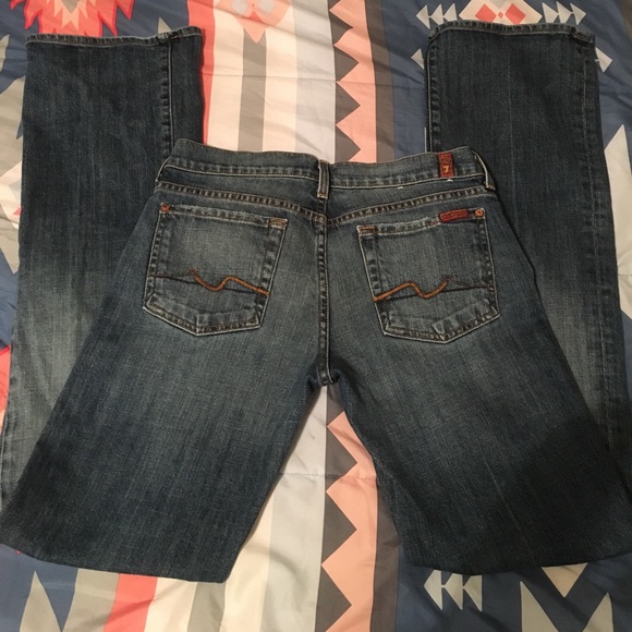 7 FAM Bootcut Jeans!! Great condition - Picture 1 of 3