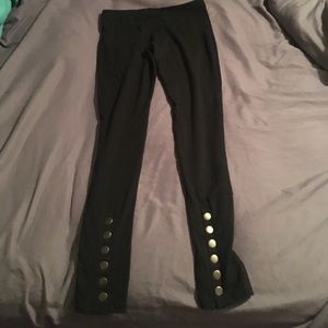 Studded leggings