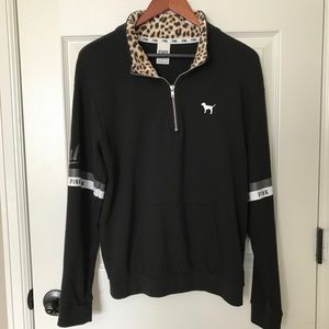 Victoria's Secret Pink black pullover