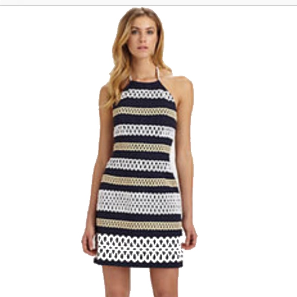 Lilly Pulitzer nautical halter dress