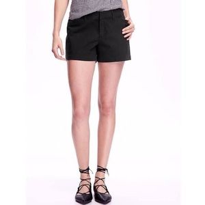 J. Crew Chino broken in shorts black size2
