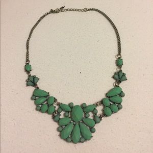 Turquoise statement necklace