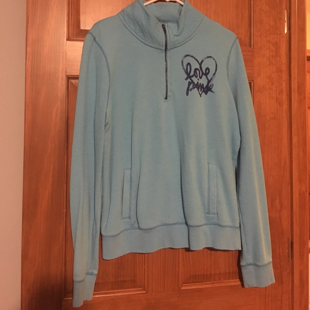 Pink Quarter Zip