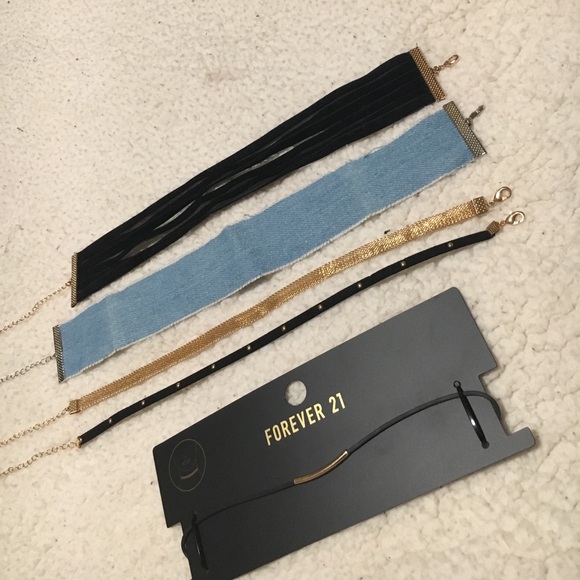 Brandy Melville Jewelry - Choker Bundle