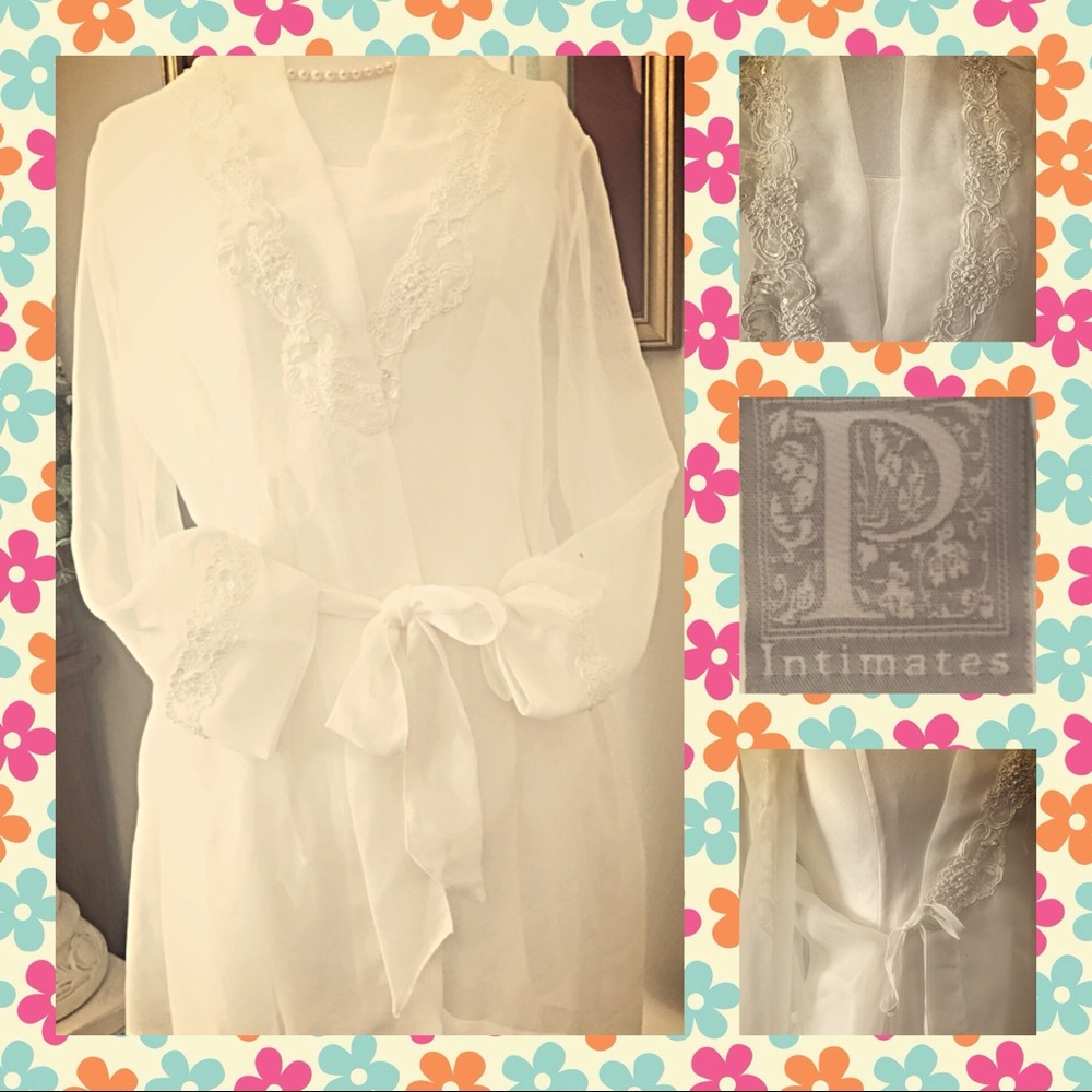 P Intimates 💅🏻 lingerie robe NWOT