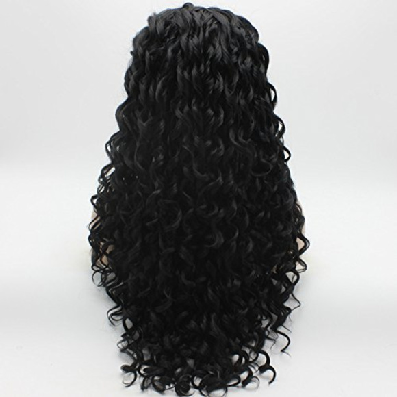 Black Curly Beauty Lacefront Wig 26-28 inches!! - Picture 5 of 7