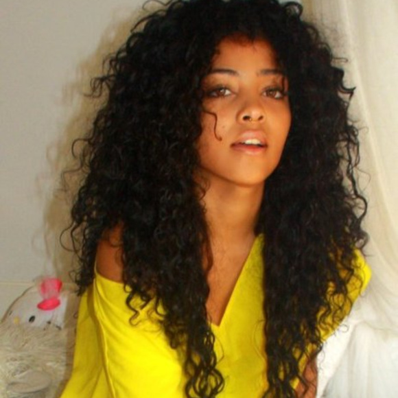 Black Curly Beauty Lacefront Wig 26-28 inches!! - Picture 6 of 7