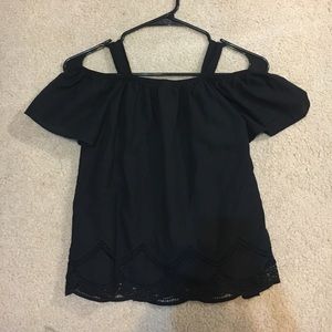 Cold shoulder blouse