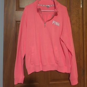 Pink Quarter Zip