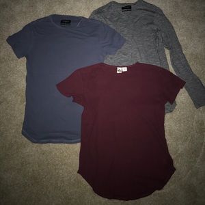 2 Extended length T-Shirts