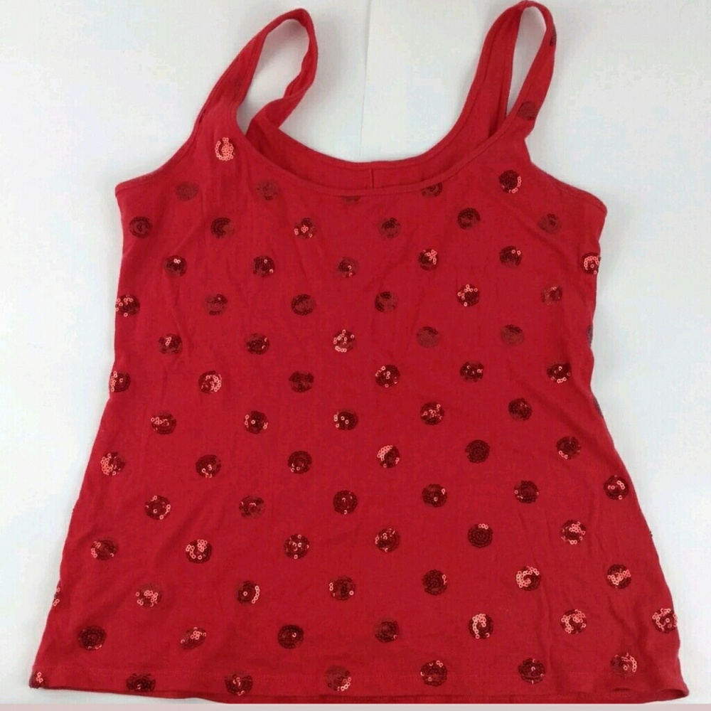 Victoria's Secret sleeveless tank top sequin .