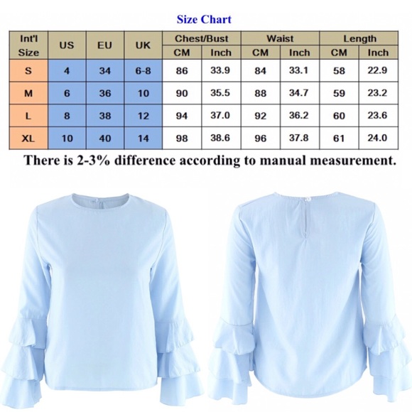 🆕 CAROL Ruffled Blouse - Picture 7 of 8