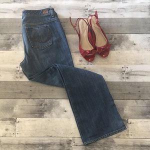 Express X2 Jeans Slim W10 Low Rise Boot Cut - 12