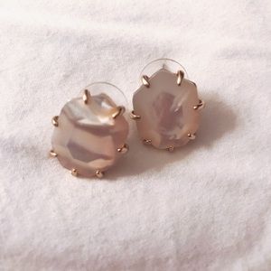 Kendra Scott Mother of Pearl Stud Earrings