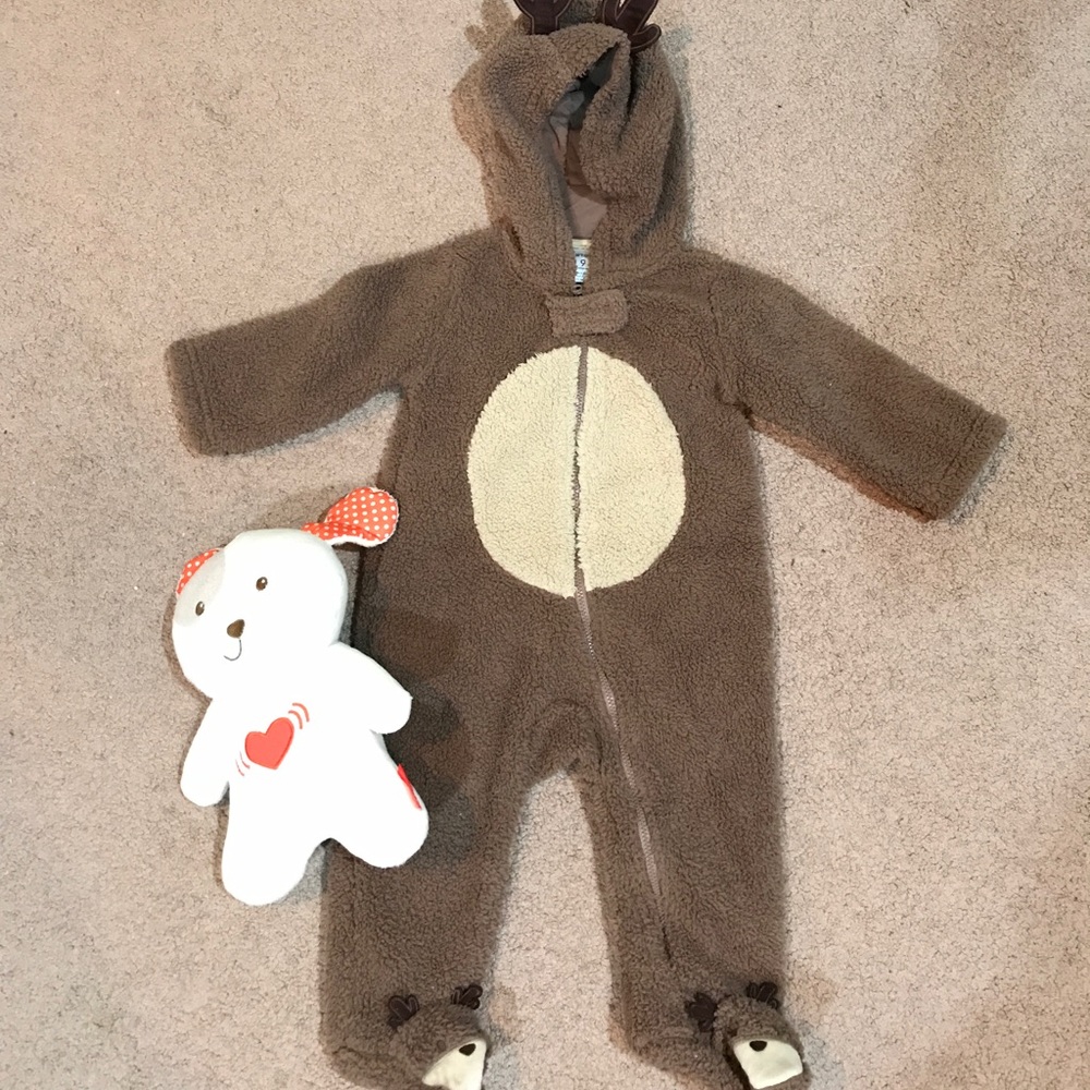 Reindeer Onesie Carters 9months