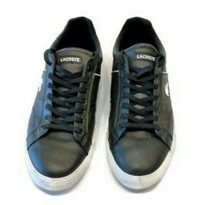 Mens LACOSTE FAIRLEAD REI Black Trainers
