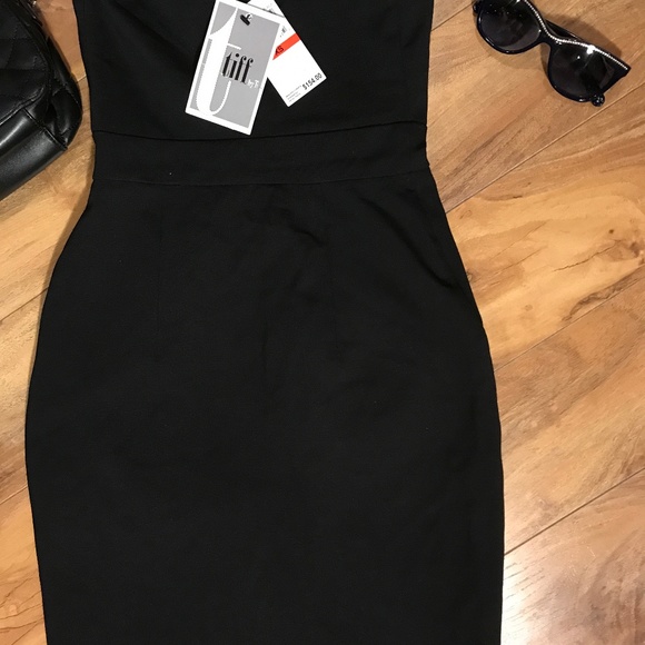 TIFF BY TT BLACK TUBE DRESS - Picture 5 of 7