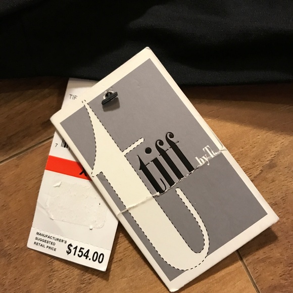 TIFF BY TT BLACK TUBE DRESS - Picture 3 of 7