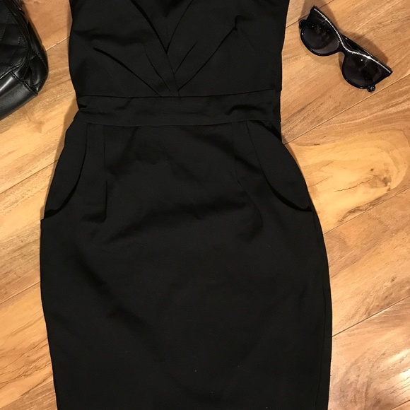 TIFF BY TT BLACK TUBE DRESS - Picture 4 of 7