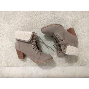 Fall Lace Up Boot Heels
