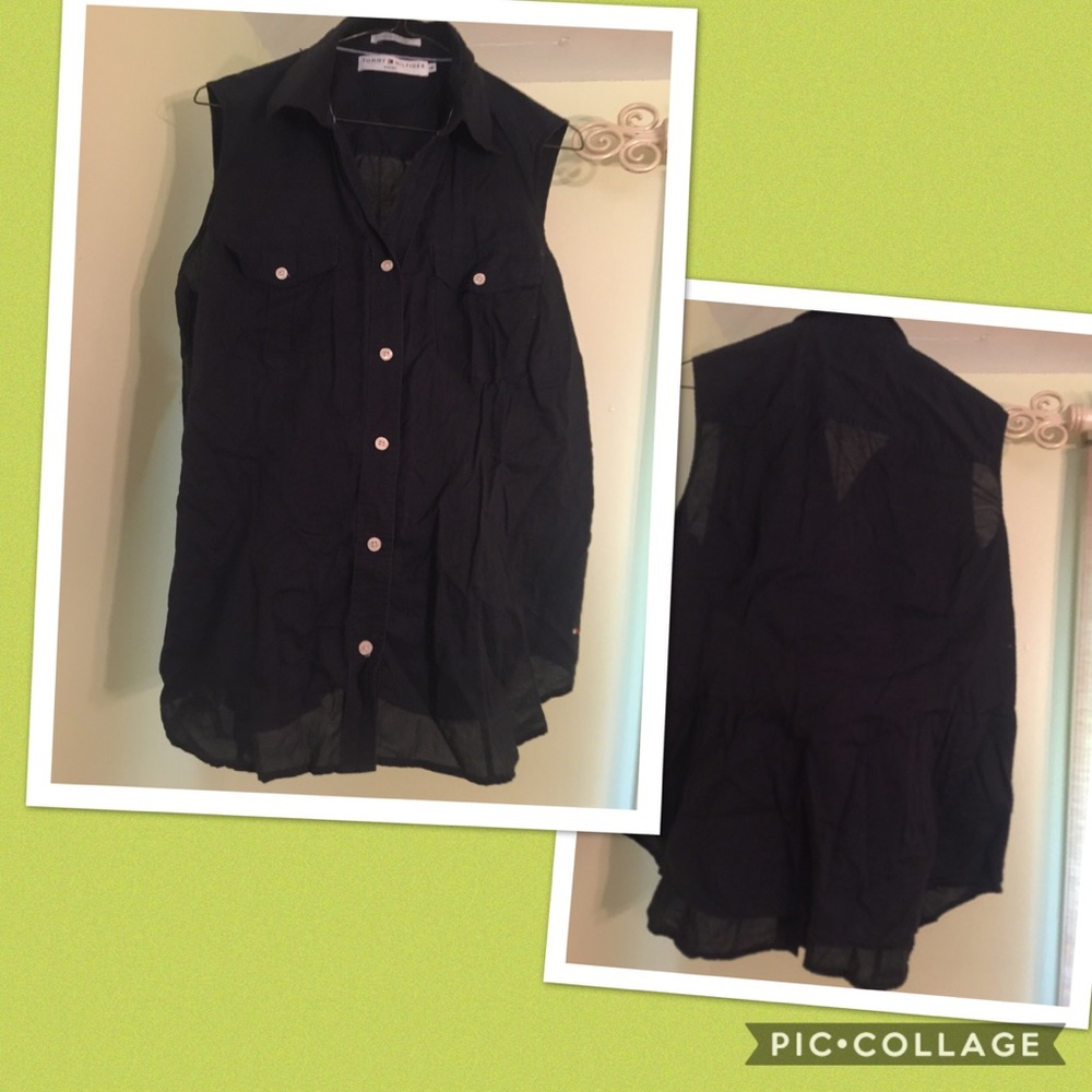 Tommy Hilfiger shirt, navy blue