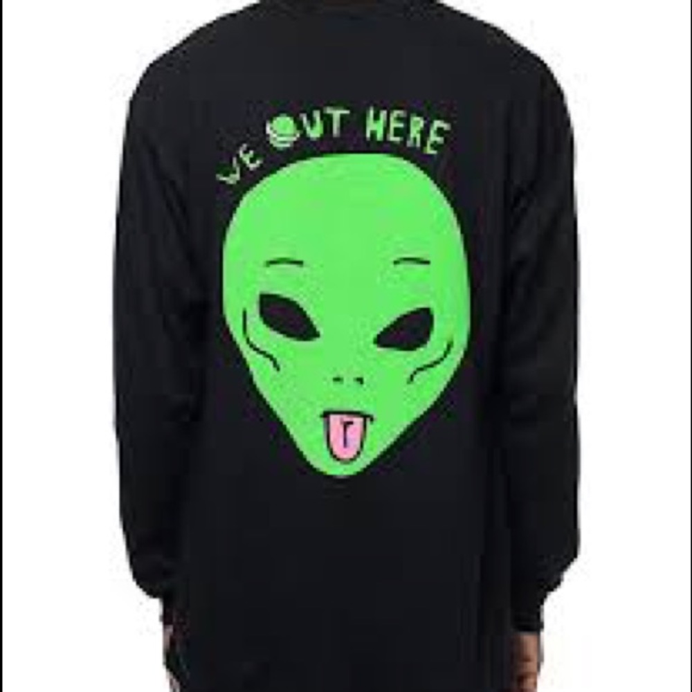 RIPNDIP alien long sleeved XL