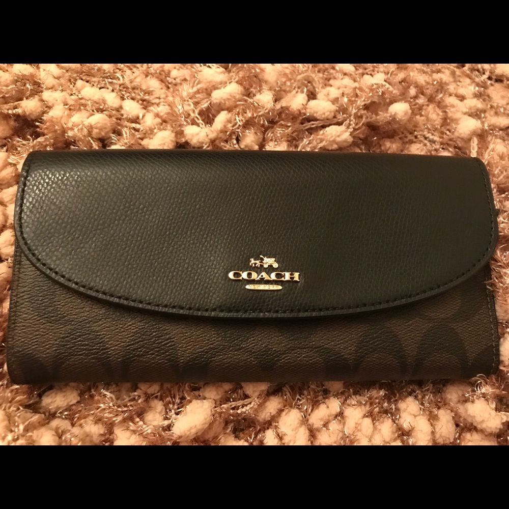 Coach envelope wallet