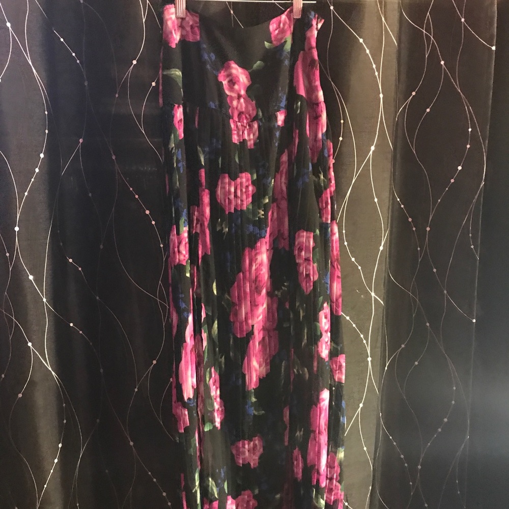 floral Maxi Skirt