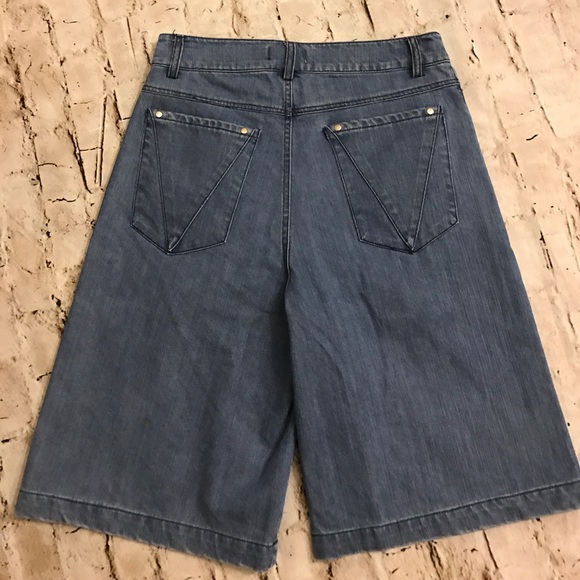 NWT Vale Denim High Waisted Atomi Shorts - Picture 3 of 4