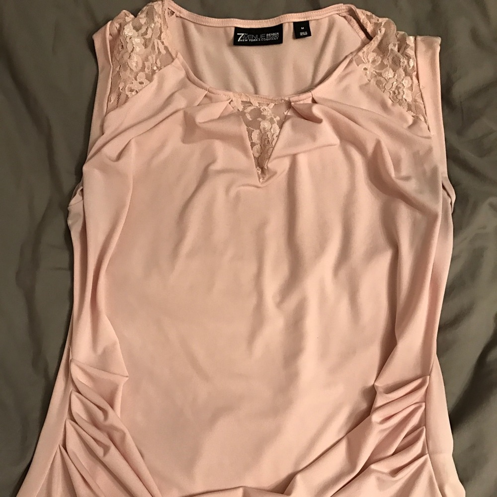 NY&Co Pale pink sleeveless top