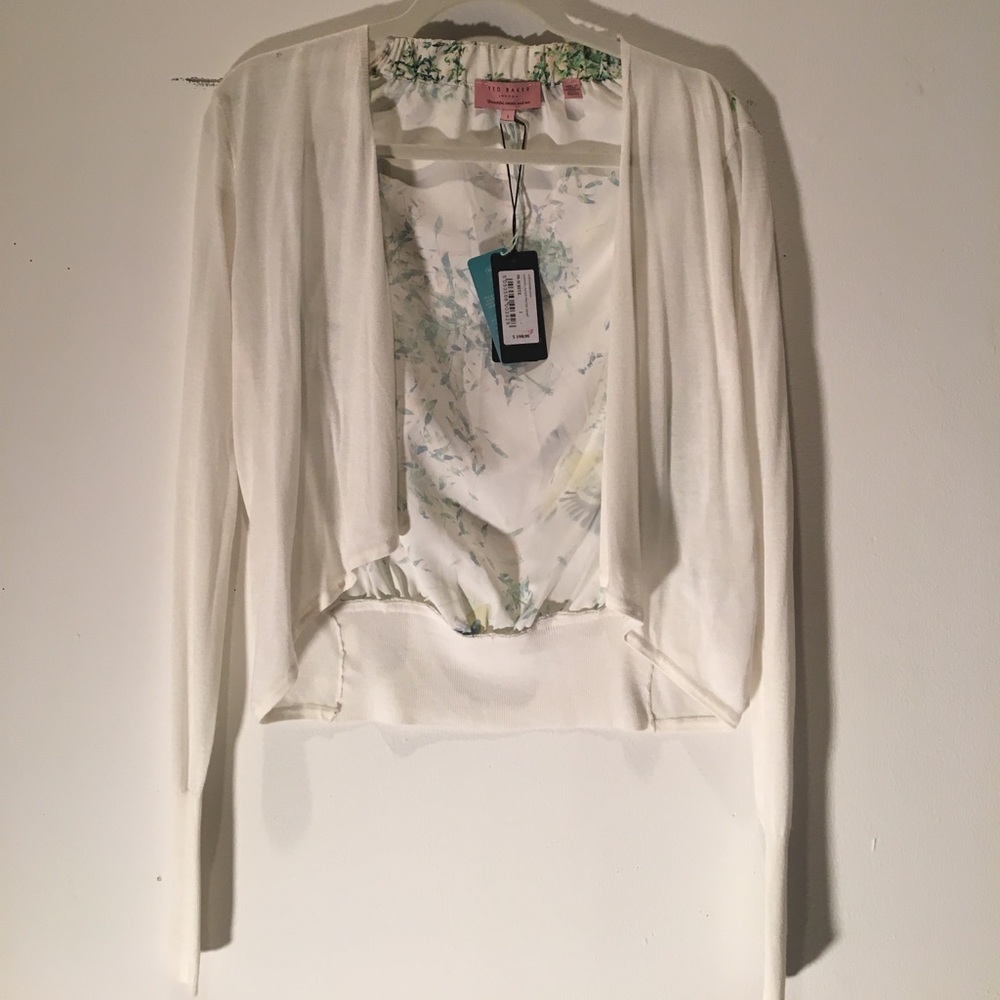 Ted baker white sweater
