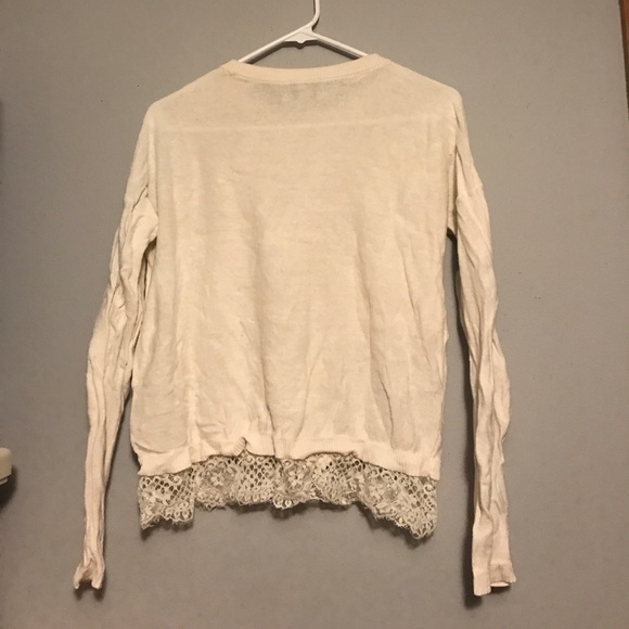 BASS sweater with lace - Picture 2 of 2