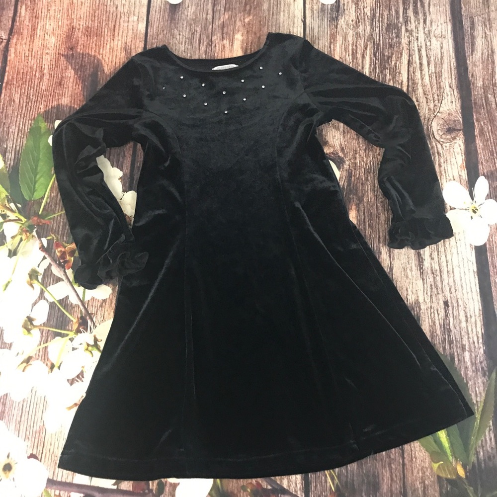 The Children's Place Velvet Dress size 6