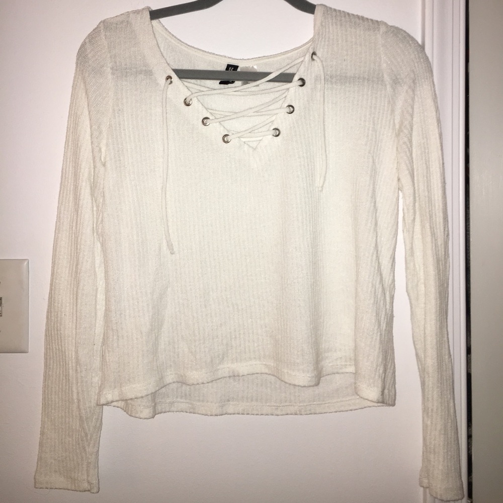 Criss cross shirt