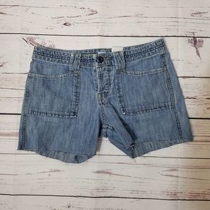 Lucky Brand Upcycled Dungaree Shorts