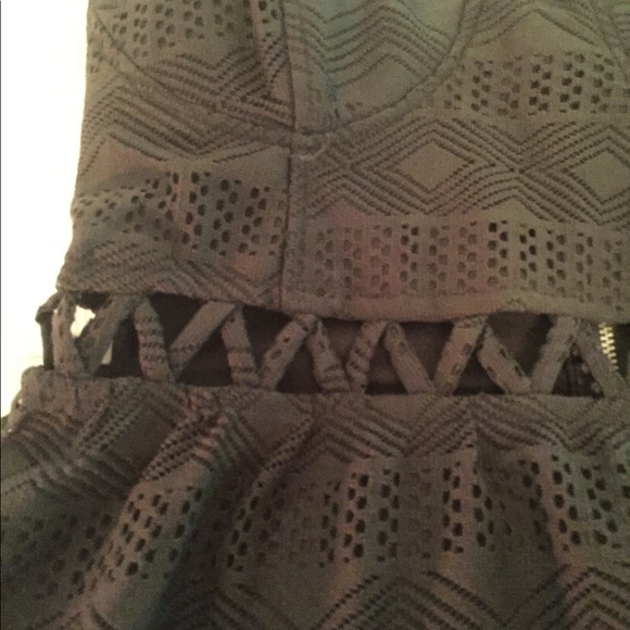 Dark gray trendy dress - Picture 2 of 4