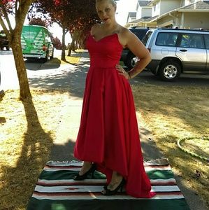 Vintage Red Ball Gown