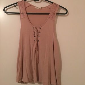 Cute Light Peach Tank!