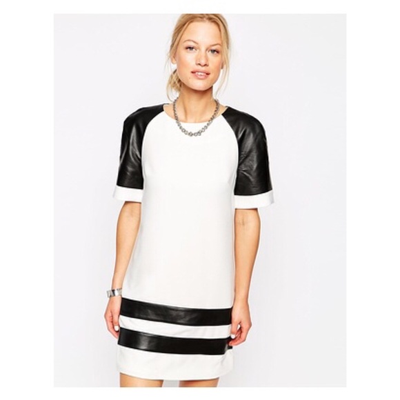 FINDERS KEEPERS Parodie Dress | BlkWht - Picture 2 of 6