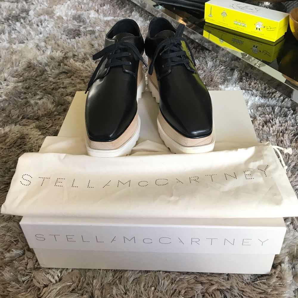 Stella McCartney Elyse Oxford platform