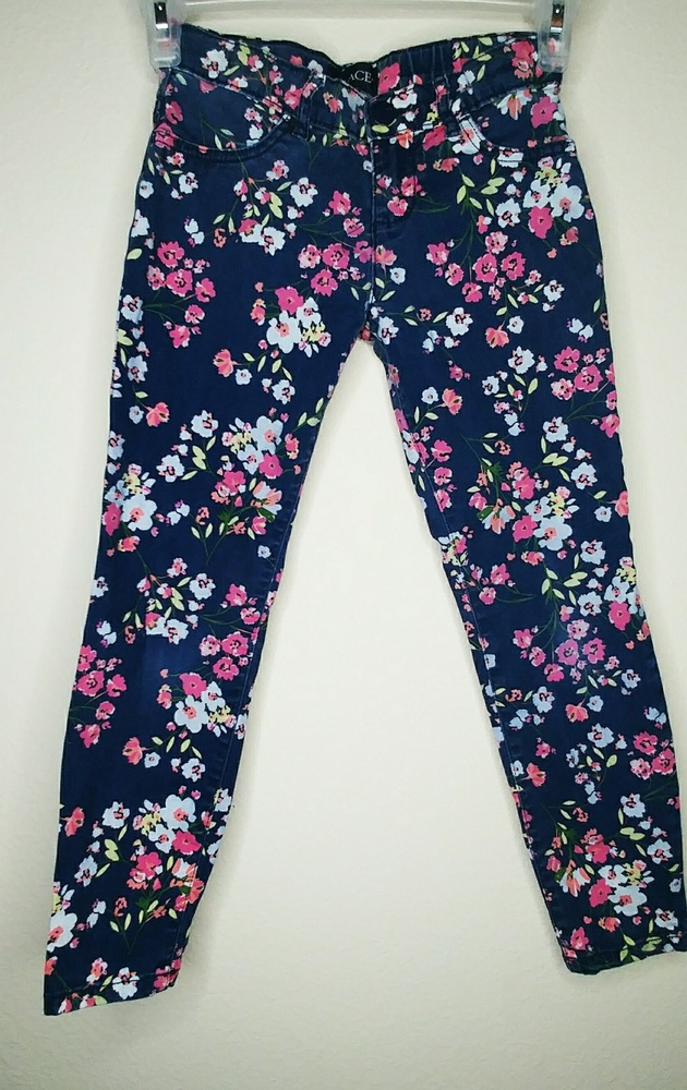 Girls floral pants