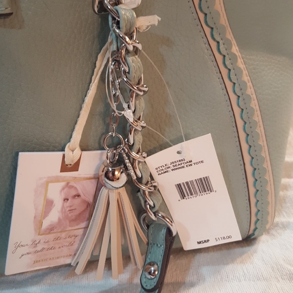 Jessica Simpson Winnie EW Large Tote Brand New - Picture 6 of 8