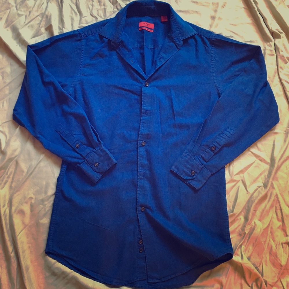 Alfani Fitted Dress Shirt 14.5 32-33