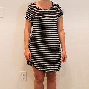 Striped T-Shirt Dress