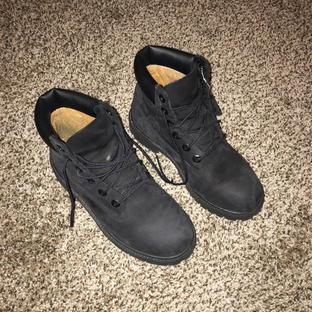 Black Timberland Boots