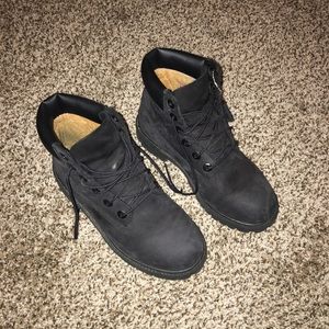 Black Timberland Boots