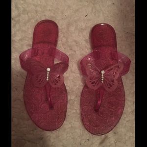 Coach jelly sandals