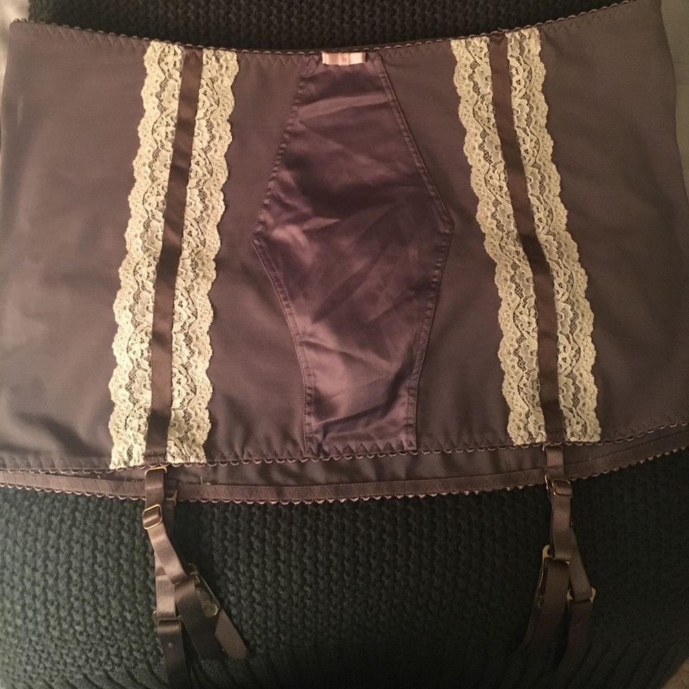 Victoria's Secret retro garter skirt