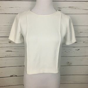 Forever 21 White Elegant Shirt