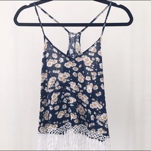 Urban Outfitters Bohemian Daisy Tank Top